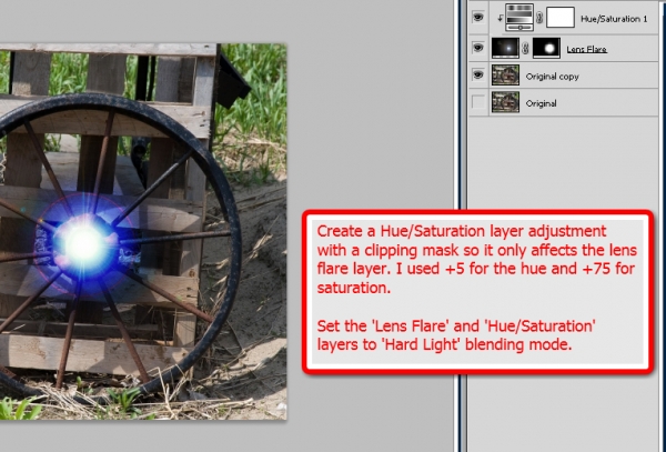 Creation of Energy Wheel: Step 2